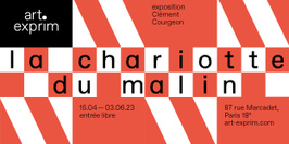 art-exprim, exposition "La chariotte du malin" de Clément Courgeon