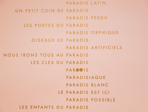 Paradis Restaurant Paris