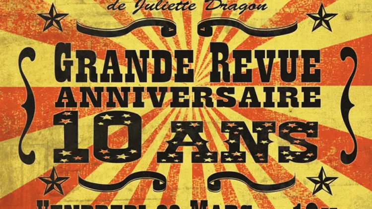 Cabaret des Filles de Joie - 10ème Anniversaire