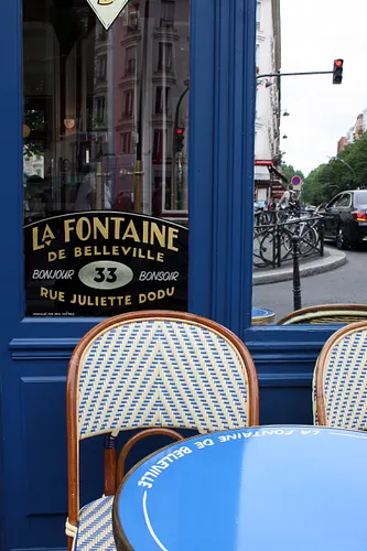 La Fontaine de Belleville Restaurant Paris