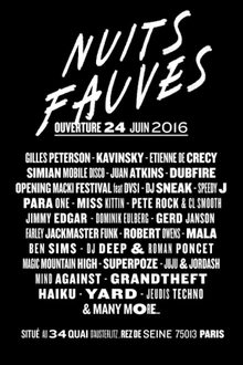 Nuits fauves opening : Etienne de Crécy & Simian Mobile Disco