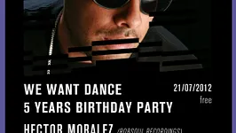 WE WANT DANCE 5 years birthday party