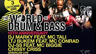 The World Of Drum&bass 10th B-day Avec Dj Marky...