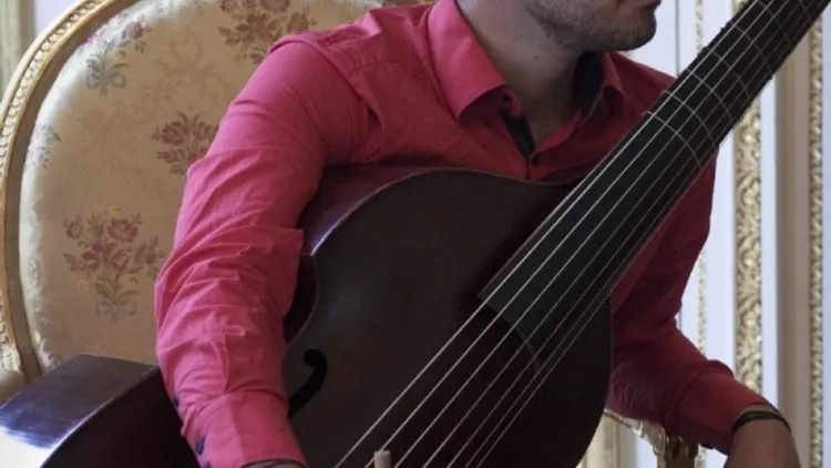 Ronald Martin Alonso, viole de gambe, joue Marin Marais à St-Vincent de Paul