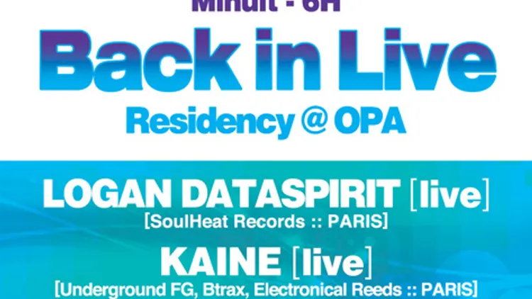 Back in Live Residency