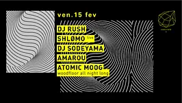 Concrete: DJ Rush, Shlomo Live, DJ Sodeyama, Amarou