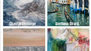 Exposition collective : Chantal Lembege, Svetlana Girard, Marie-Françoise Pasturel,  Yurina Hatta.
