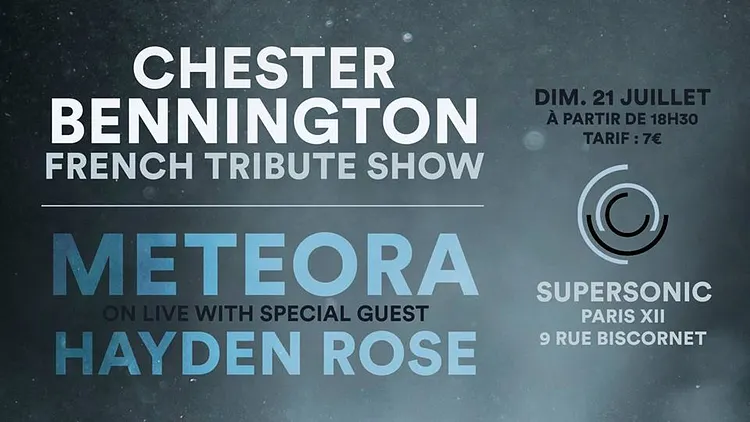 Chester Bennington French Tribute Show