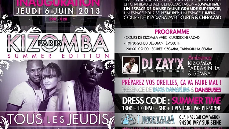 Inauguration Kizomba Paris