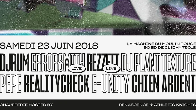 La Machine présente : Djrum, Errorsmith, Rezzett & Guests