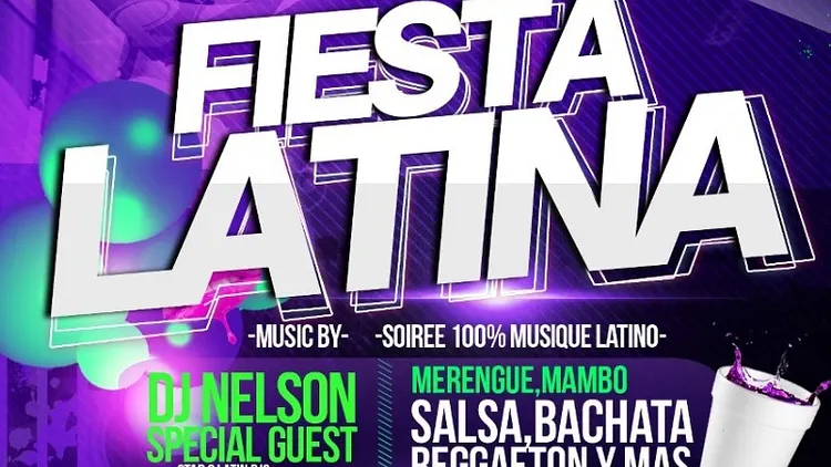 Fiesta Latina Samedi 5 Janvier