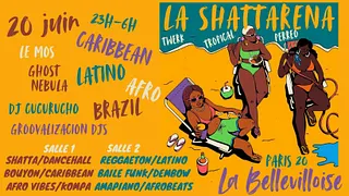 La Shattarena - Tropical vibes Party à La Bellevilloise !!