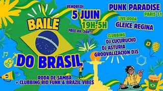 Baile do Brasil #11 - live roda samba + Djs 100% Brazil vibes