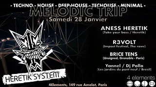 The Rave & 4Elements invitent Aness de HERETIK SYSTEM !