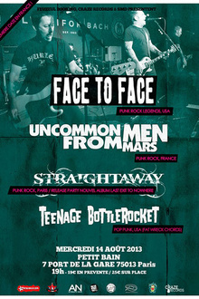 Face to face + uncommonmenfrommars