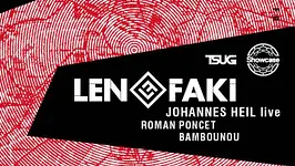 Figure Label Night W Len Faki, Johannes Heil live, Roman Poncet, Bambounou