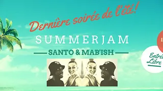 Dernière soirée de l'été au Bar demory-Paris avec Santo & Mab'ish