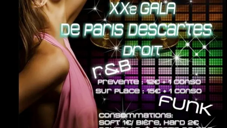 XXème Gala de Droit de Paris Descartes