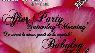After Party Pink Saturday Morning