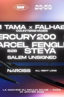 RAW x 23:59 • Tim Tama & Falhaber, Marcel Fengler & Steya, Mercury 200, Narciss ANL & More