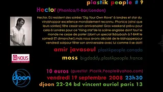 PlastikPeople #9 W/ Hector(T-Bar/Phonica/London)