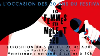 Vernissage de l'exposition Les Femmes s'en Mêlent