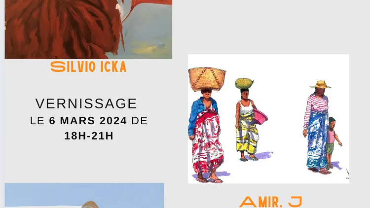 EXPOSITION COLLECTIVE : Silvio Icka, Amir Juvara & David Jones