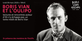 Boris Vian et L’OuLiPo - Lectures et rencontres
