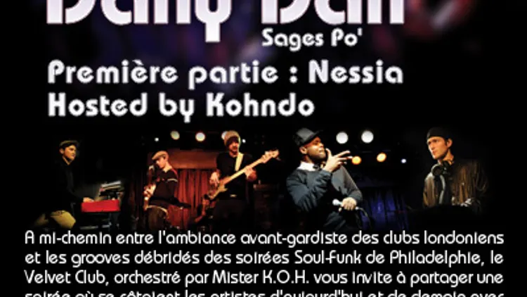 Le Velvet Club & Kohndo Invitent Dany Dan