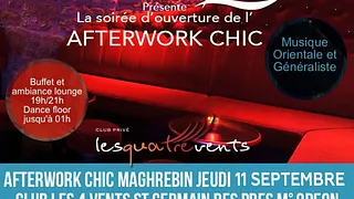 Afterwork chic et Maghrébin