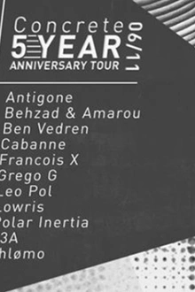 Anniversaire 5 Ans CONCRETE [Entrée Libre]