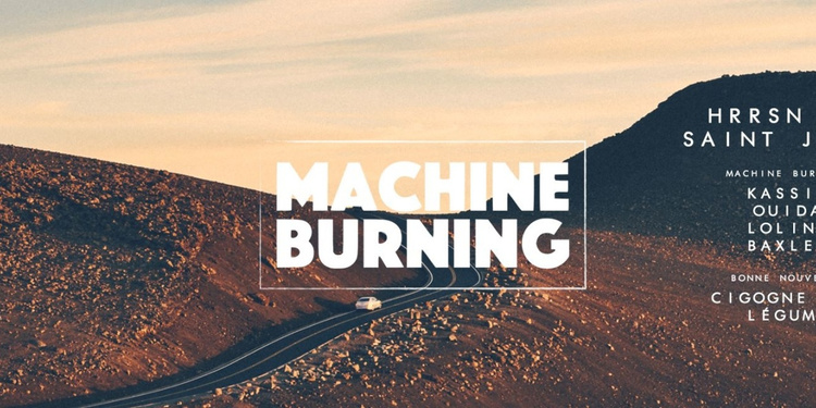 Machine Burning Release Party - HRRSN (Live) /Saint James