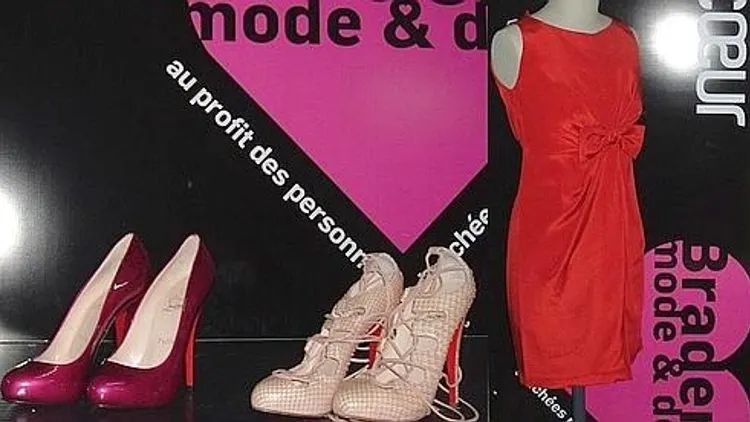 Le luxe bradé pour la bonne cause !