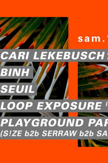 Concrete: Cari Lekebusch, Binh, Seuil, Loop Exposure Live