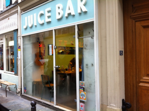 Bob's Juice Bar Restaurant Paris