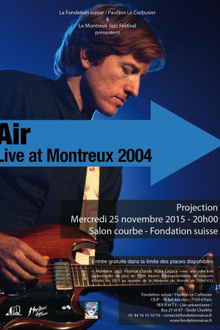 Projection live Air at Montreux 2004
