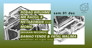 Concrete: Robag Wruhme, Mr Raoul K, Metaboman Live, Moms