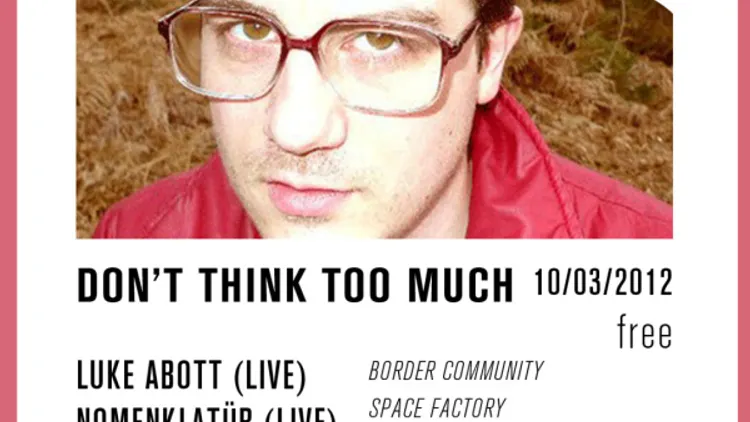 Don't Think Too Much