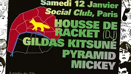 Kitsuné Club Night Part 2 Rive Droite W Housse De Racket, Gildas, Pyramid