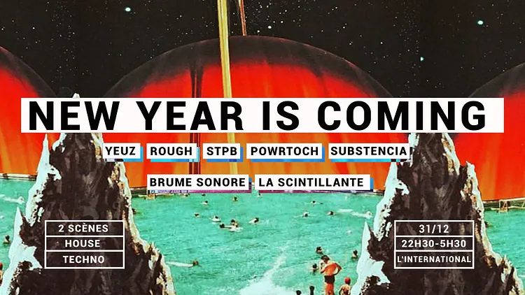 New Year Is Coming - CARE/MESS & friends à l'Inter