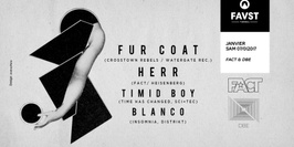 FACT x DBE : Fur Coat, Herr, Timid Boy, Blanco