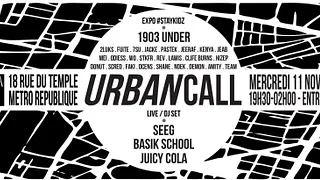 URBANCALL // 1903 UNDER / SEEG / BASIK SCHOOL / JUICY COLA / 100 P //