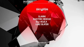 Skryptöm : Bjarki, Elli Acula, Luke Slater, Electric Rescue