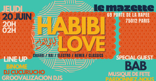 Habibi Love ~ Oriental vibes Party sur Seine open air & clubbing !!
