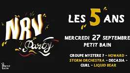 Les 5 ans d'NRV Promotion à Petit Bain !