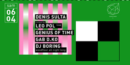 Concrete: Denis Sulta, Leo Pol Live, Genius Of Time, Gab D.KO