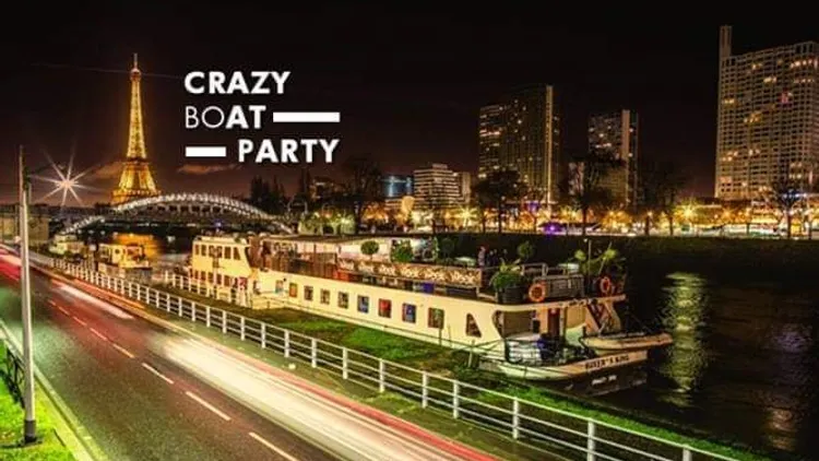 Crazy Boat Latino Croisière Tour Eiffel SALSA BACHATA KIZOMBA