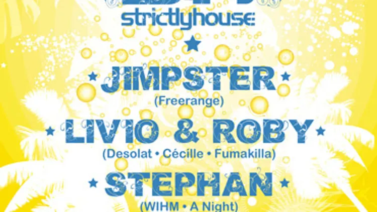 STRICTLY HOUSE feat JIMPSTER + LIVIO & ROBY