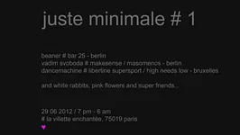 Juste Minimale W. Beaner -BAR25-