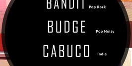 Concert indie Rock : Cabuco + Playtime Bandy + Budge + Mystère & Co